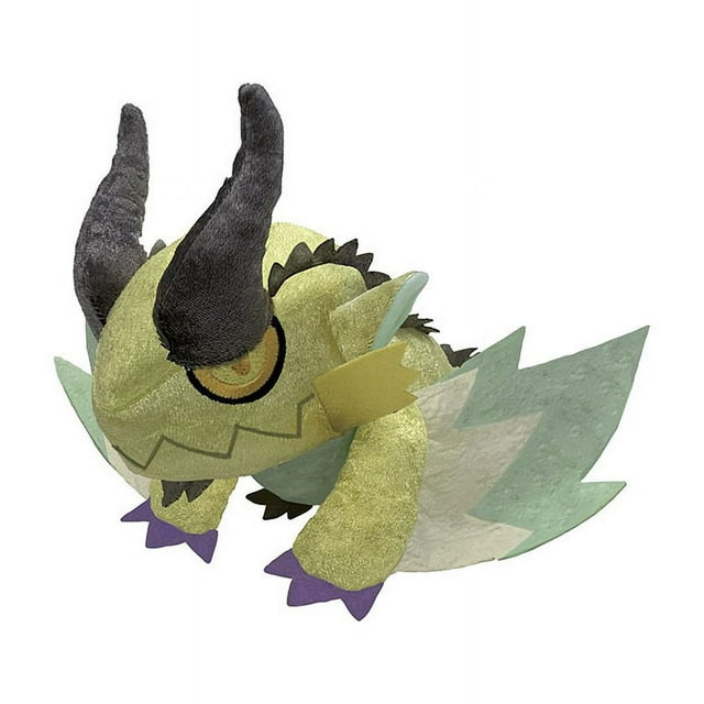 Poupée Monstre Chasseur Peluche Poupée Capcom Heavenly Huilong Slaying Dragon Thunder Wolf Dragon Moon Xunlong Poupée Mini