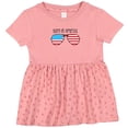 thumbnail image 3 of Inktastic Born in America Girls Baby Dress, 3 of 5