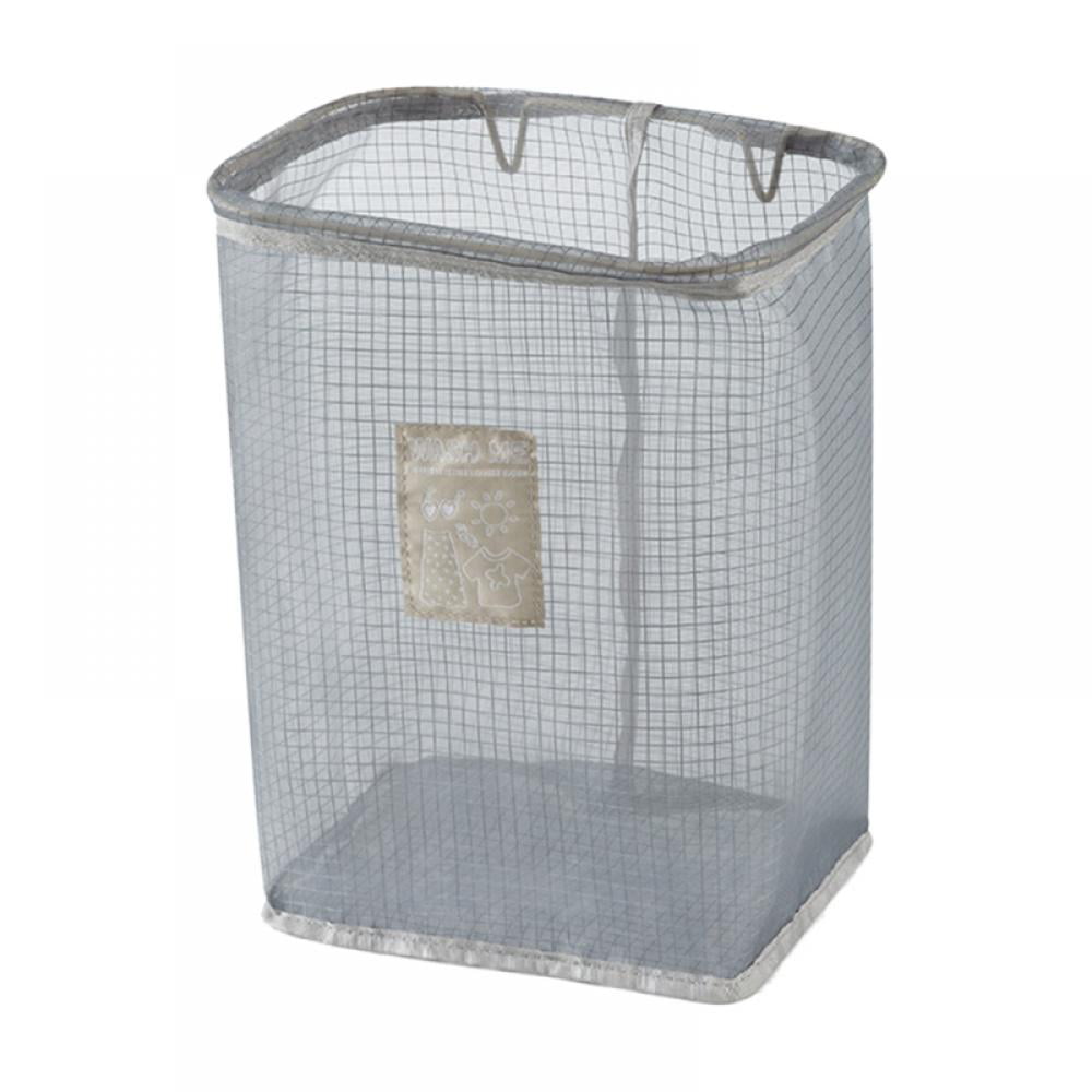 Foldable Mesh Laundry Basket Bin Hamper Portable Storage 