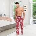 thumbnail image 6 of GZHJMY Christmas Snowman Pajama Pants for Men, Lounge Pants Lightweight Men Pajama Bottoms with Drawstring Pockets, Christmas New Year Birthday Gifts, Medium, 6 of 6