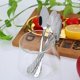 thumbnail image 4 of Set of 6 Grapefruit Spoons Half Toothed Stainless Steel - Vintage - Gift for Kitchen, 4 of 5