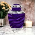 thumbnail image 6 of Purple Urns for Ashes Adult Male/Female - Cremation Urns for Mom - Burial Purple Theme Funeral Urn with Secure Lid - Dad Urn for Ashes Adult Male10inch, Large - 1Pcs, 6 of 6