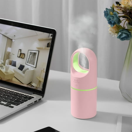 

TUTUnaumb USB Humidifier With Light Quiet Cool Mist Humidifier For Bedroom And Office Plants Easy To Clean