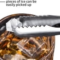 thumbnail image 3 of Pinces à Glaçons en Acier Inoxydable, Pinces à Glaçons pour Cocktails Whiskies, 3 of 5