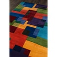 thumbnail image 4 of Momeni New Wave Geometric Modern Area Rugs, Multi-color, 4 of 4