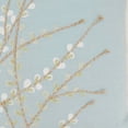 thumbnail image 3 of Elegant Embroidered Floral Down Filled Pillow, 3 of 4