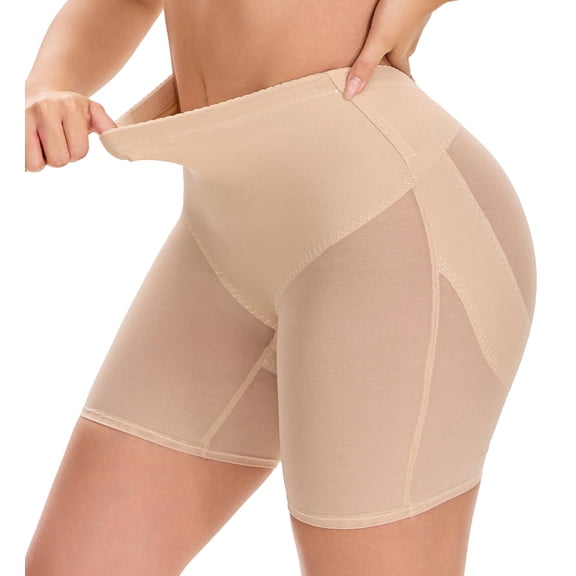 MANIFIQUE Low Back Shapewear Shorts for Women Tummy Control Butt Lifting Body Shaper Panties Underwear