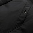 thumbnail image 4 of Heavyweight Insulated Big And Tall Hooded Coat Long Length Winter Warmth Jacket With Secure Pockets For Cold Weather, 4 of 4