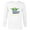 White, variant on Star Wars The Mandalorian Grogu Easter Eggstra Cute! - Long Sleeve T-Shirt for Men - Customized-White