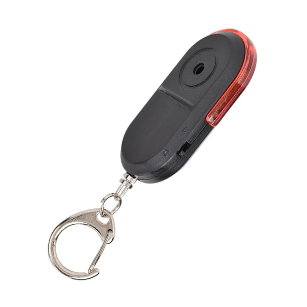 Buscador De Llaves Inalámbrico Con Luz LED Con Sonido De Silbato, Colgante De Bolso, Dispositivo Antipérdida Con Alarma Antipérdida, Encontrar Llaves, Carteras, MP3, Rango De