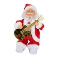 thumbnail image 4 of HILABEE Electric Santa Toys Dancing Singing Musical Animated Santa Doll Christmas Ornament Polyester Fiber PVC Pp Material Suitable for Family Gatherings Holiday Parties Gift Giving Home Style B, 4 of 8