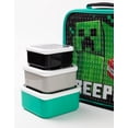 thumbnail image 4 of Minecraft Sac à Lunch Noir Unisexe pour Enfants, Bouteille et Pot à Collation 3, 4 of 6
