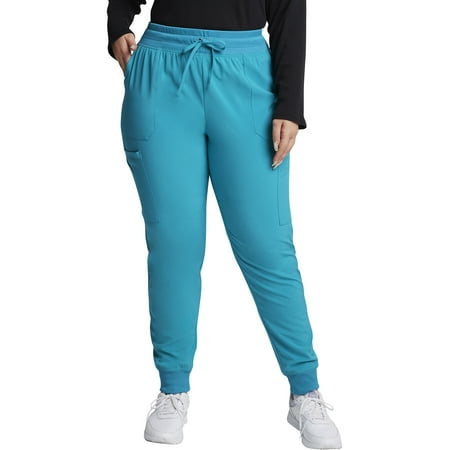 Dickies EDS Essentials Scrubs Pant for Women Mid Rise Straight Leg Drawstring DK010