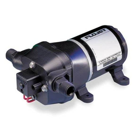 Flojet Water System Pump,12 VDC,1/2 In 04405143S