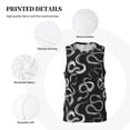 thumbnail image 3 of Xecao Snake print basketball shirt for both men and women, a unisex basketball jersey perfect for theme parties-3X-Large, 3 of 6
