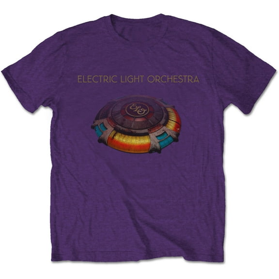 Men's ELO Mr Blue Sky Slim Fit T-shirt Small Purple