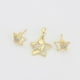 thumbnail image 3 of Set Collar y Aretes Estrella Swarovski Dama Oro 14K Laminado dorado Unitalla, 3 of 11