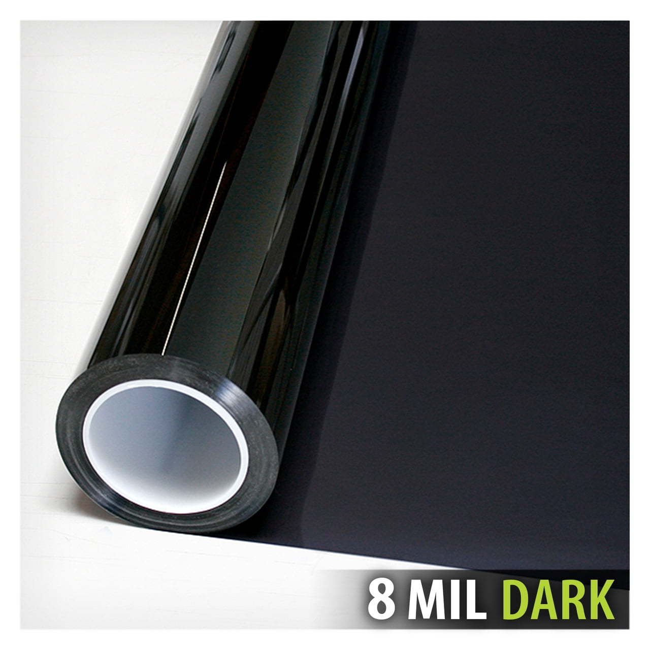 BDF S8MB20 Security and Daytime Privacy 8 Mil Black 20 (Dark) Window Film 24in X 24ft