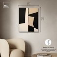 thumbnail image 5 of Maderera Modern Earth Tone Abstracts Canvas Wall Art by Art Remedy, Silver Floater Frame, 24"x30", 5 of 7