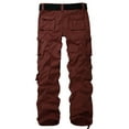 thumbnail image 5 of Matchstick Women Cargo Pants Casual Solid Trousers with Pockets, 5 of 5