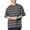 Black, variant on Telankuip Retro Striped Loose Fit T-Shirt for Men Crewneck Short Sleeve Oversized Streetwear Tops Spring and Summer Trendy Drop Shoulder Casual Tees Comfy for Daily Wear White XL