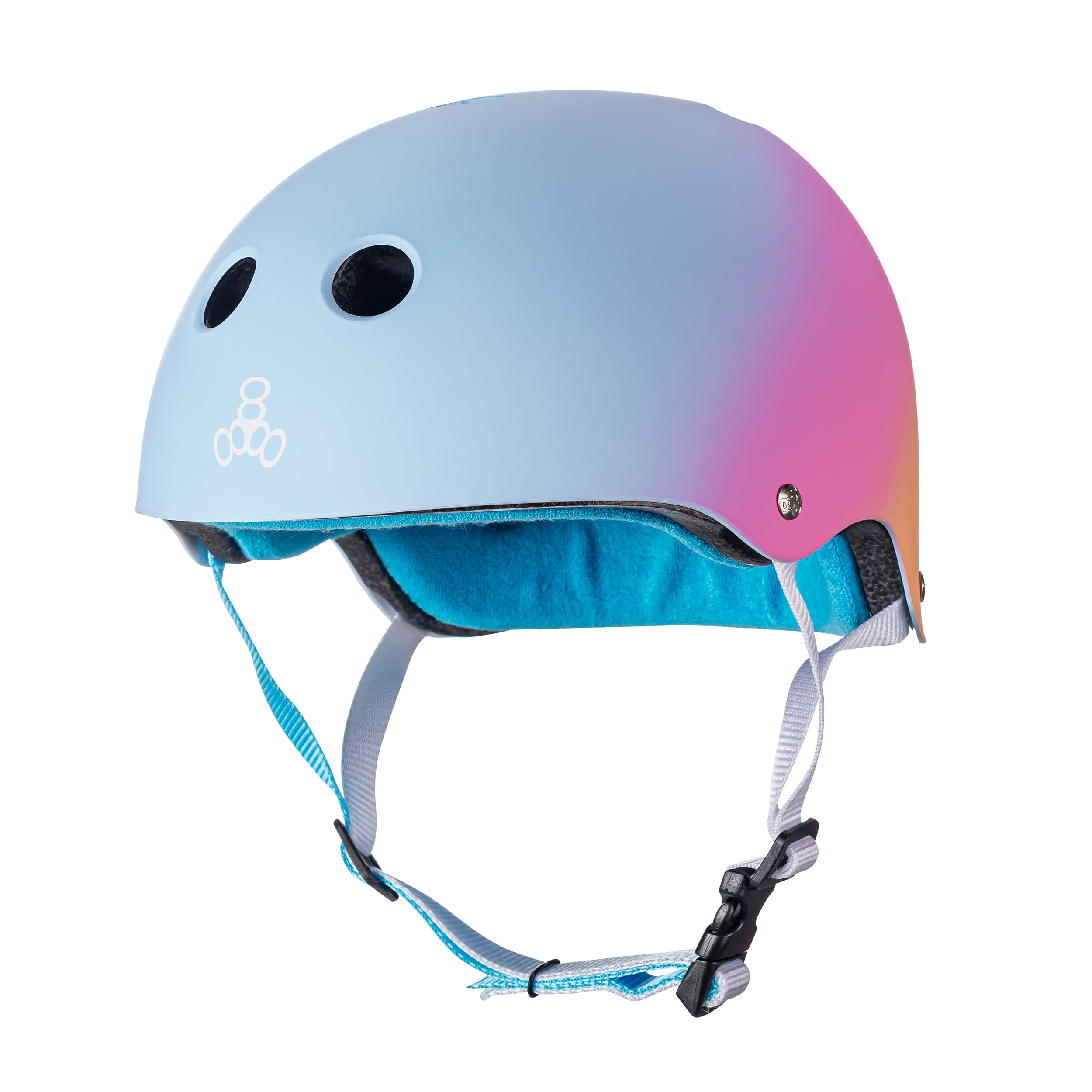 Triple 8 Brainsaver Helmet with EPS Gloss Purple, Large/X-Large