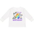thumbnail image 3 of Inktastic It's My 4th Birthday Unicorn Boys or Girls Long Sleeve Toddler T-Shirt, 3 of 5