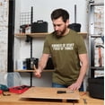 thumbnail image 2 of Men's funny Knower Of Stuff Fixer Of Things – Graphic Tee DIY garage Tshirt (X-Large Grey), 2 of 6