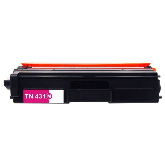 Compatible TN431M Magenta Toner Cartridge 1800 Pages for Brother HL-L8260CDW,HL-L8360CDW,HL-L8360CDWT/ MFC-L8610CDW, MFC-L8900CDW - Economical Box