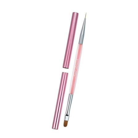Vocoste Nail Art Liner Brush Acrylic Nail Brush Gel Nail Painting Art Design Pen Set Drawing Nail Brush Set Pink