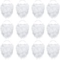 thumbnail image 1 of 12 piezas divertido disfraz de barba de Papá Noel blanco barba falsa Navidad Papá Noel, 1 of 5