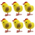 thumbnail image 1 of 6 Packs Mini Easter Chicks Yellow Easter Chenille Chicks Cute Complete Easter Chicks Easter Party Chicks, 1 of 19