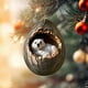 thumbnail image 4 of ¡Ofertas de liquidación de ahorros 2024! Amvlyk: NUEVOS adornos navideños colgantes de acrílico con estampado de animales navideños, regalos para familiares y compañeros, decoración para el árbol de, 4 of 8