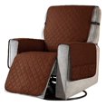 thumbnail image 1 of 2024 Reversible Recliner Slipcover Water Cover With Side Pockets Washable Recliner Protector Cover With Elastic Straps For Kids Children Dog Sofa Cover, 1 of 9