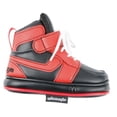 thumbnail image 5 of Golf Club Head Cover PU Leather Novelty Sneakers Shaped Golf Putter Headcover Black Red, 5 of 8
