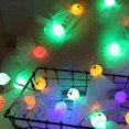 thumbnail image 3 of Coofit 4.9FT Halloween String Lumière Décorative Fantôme 10-LED String Lumière Fée Lumière, 3 of 10