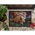 thumbnail image 3 of Corgi Pastel Butterfly Door Mat, 3 of 4