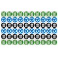 thumbnail image 1 of 60Pcs/Set Circular Garbage Collection Identification Recycle Decal Dustbin Sticker, 1 of 5