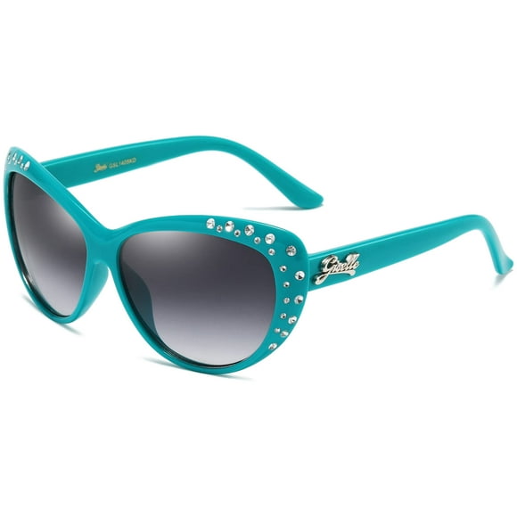 Gafas de sol Giselle Retro para Niñas Lindo Ojo de Gato con Piedras Brillantes 6-14 años