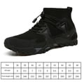 thumbnail image 3 of Zapatos De Vadeo Zapatos descalzos para hombre, malla transpirable, cómodos para senderismo, ciclismo (46 negro) Sywqhk Para Estrenar, 3 of 8
