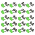 thumbnail image 4 of Greeniant 20 piezas campana de caña de pescar campanas de alarma doble alarma de pesca con Clip de plástico campana de pesca de Metal accesorios de pesca Pescar Greeniant OD013317-00, 4 of 6