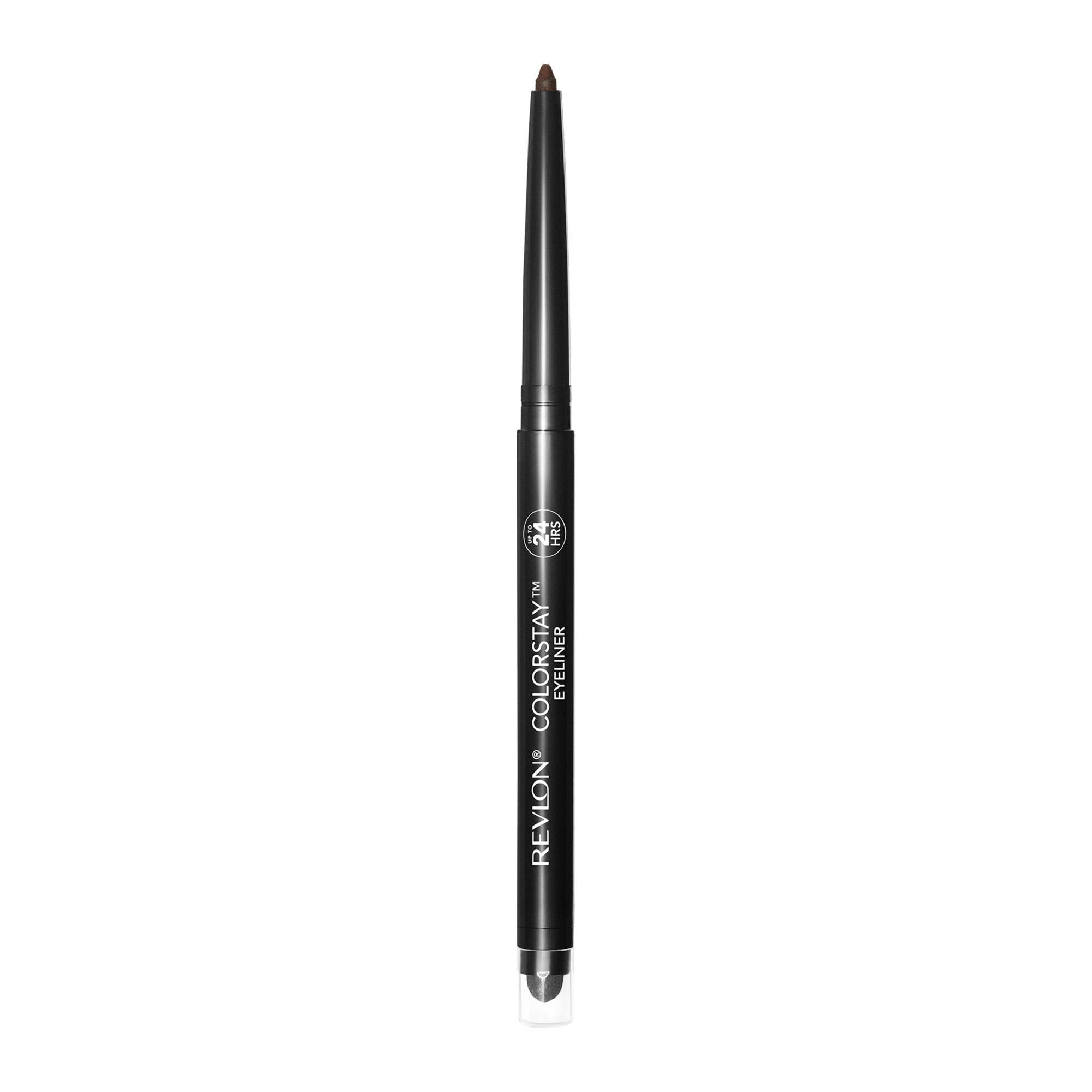 Revlon ColorStay Waterproof Eyeliner Pencil, 24HR Wear, Built-in Sharpener, 203 Brown, 0.01 oz - image 3 of 8