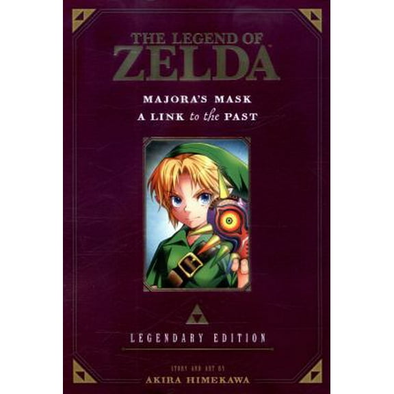 Pre-Owned Legend of Zelda: Majora's Mask / A Link to the Past -Legendary Edition- (Paperback) 1421589613 9781421589619