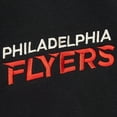 thumbnail image 5 of Women's Mitchell & Ness Black Philadelphia Flyers Heritage Lace-Up Pullover Sweatshirt, 5 of 7