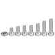 thumbnail image 4 of Uadme Tornillos De Cabeza Hexagonal, 90 Piezas 1/4-20UNC Tornillos De Cabeza Hexagonal De Acero Inoxidable Kit Surtido De Tornillos, 4 of 8