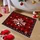 thumbnail image 5 of xihome Tapete navideño lavable y antideslizante para puerta, ideal para cocina, baño, dormitorio o entrada., 5 of 6