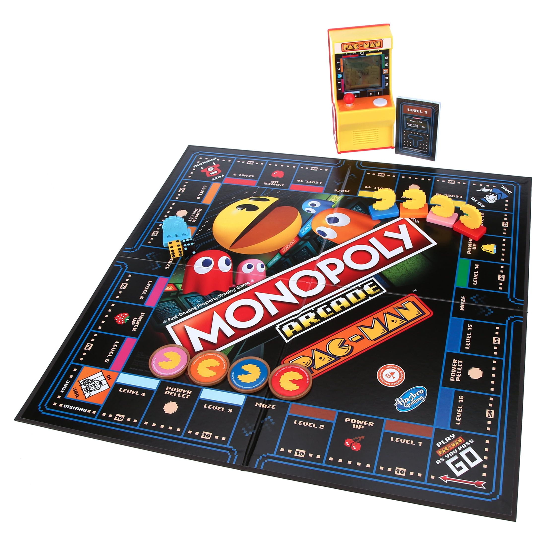 Monopoly Arcade Pac-Man - Gioco da tavolo Monopoly per bambini a partire  dagli 8 anni in su, inclusa banca/videogioco : : Giochi e  giocattoli