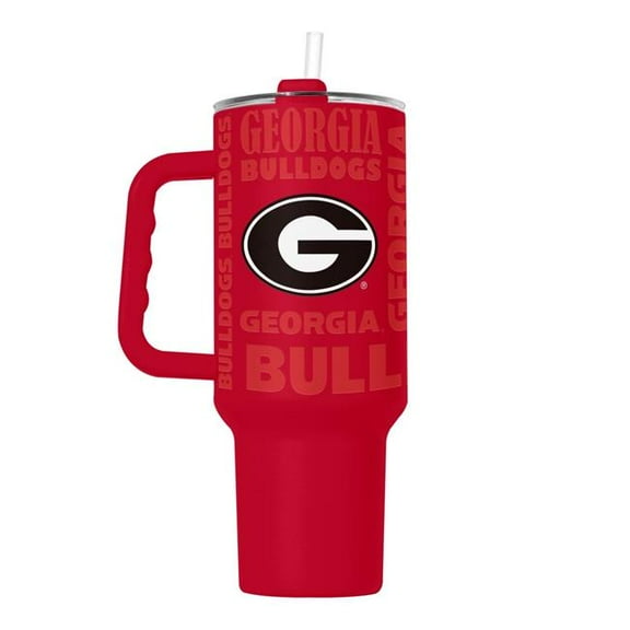 Logo Brands 142-S40PT-73 Georgia 40 oz Replay Powder Coat Tumbler