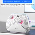 thumbnail image 3 of 2.4G Wire less Game Controller, Dual Vibration BT PC Gaming Controllers with Hall Effect Triggers and RGB Lighting for Switch  OS X Wins, Customizable Via Mobile App, 3 of 7