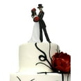 thumbnail image 3 of Ebros Day Of The Dead Wedding Dance Skeleton Figurine Cake Topper 6.25"Tall, 3 of 9